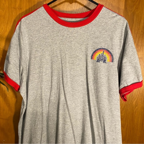 DISNEY DISNEYLAND DISNEY PARKS Ringer T-shirt Men’s L - Picture 4 of 8